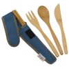 TO-GO WARE Classic Bamboo Cutlery Set 20200001002000 Indigo