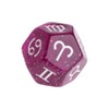 YUNAWU Multicolor 12 Sided Resin Dice Astrology Tarot Constellation Divination