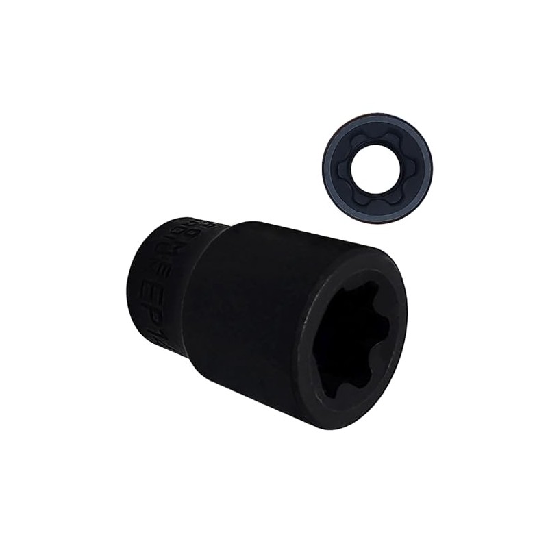JEUCLEL EP Socket EP14, 3/8” drive Female External E-Torx Plus