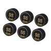 6pcs Pool Billiard Cue Tips 12mm Billiard Pool Cues Tips