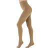 EVERSWE Women's Super Opaque Microfiber Tights 120D (Nude,M/L)