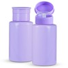 2 Pack Purple Push Down Pump Dispenser - Nail Polish
