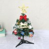 Christmas Mini Crypto Ball Tree Set Window Decoration Table Top lf1244 Free Size/30cm Blue Tree Set+ 10ea
