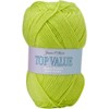 100g Top Value Double Knitting Yarn by James Brett (Lime
