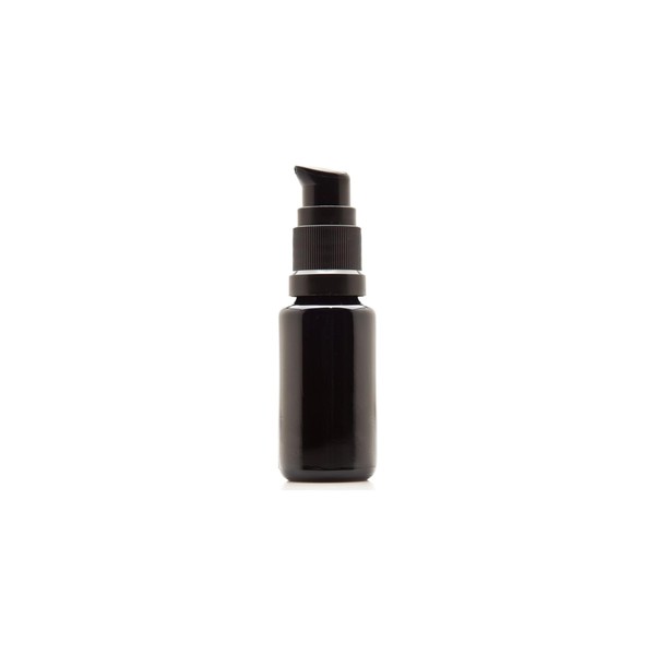 Infinity Jars Ultraviolet Glass Push Pump Bottle 20 Ml (.67