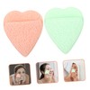 NOLITOY Gentle Exfoliating Face Scrubber Set Face Cleansing Sponge for