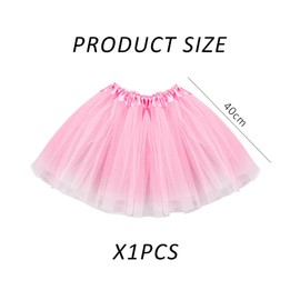 1 Piece Tutu Skirt, Tutu Skirt for Adults, Tulle Skirt for Girls, Tutu, Pink Skirt, Tutu Skirt for Women, Suitable for Proms and Parties