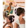 3pcs Bow Hair Clips for Women, Cute Hair Claw Clip