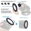 77 mm to 55 mm Lens Adapter Ring, Step-Down Ring