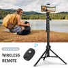 Liphisy 64” Tripod for Cell Phone & Camera, Phone Tripod