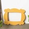 Ieron Iconic Peephole Frame, Yellow Door Frame, Decorative Wall Art