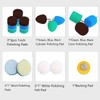 Xsdjasd Detail Polishing Pads, Buff Pad Kit for Mini Polishing
