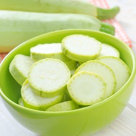 Squash Seeds - Italian - Bianco Lungo Cylindrico - 4 Oz ~1000 Seeds - Cucurbita Pepo - Non-GMO, Heirloom - Farm & Vegetable Garden