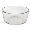 Pyrex 7201 Round Glass Food Storage Bowl w/ 7201-PC Sangria