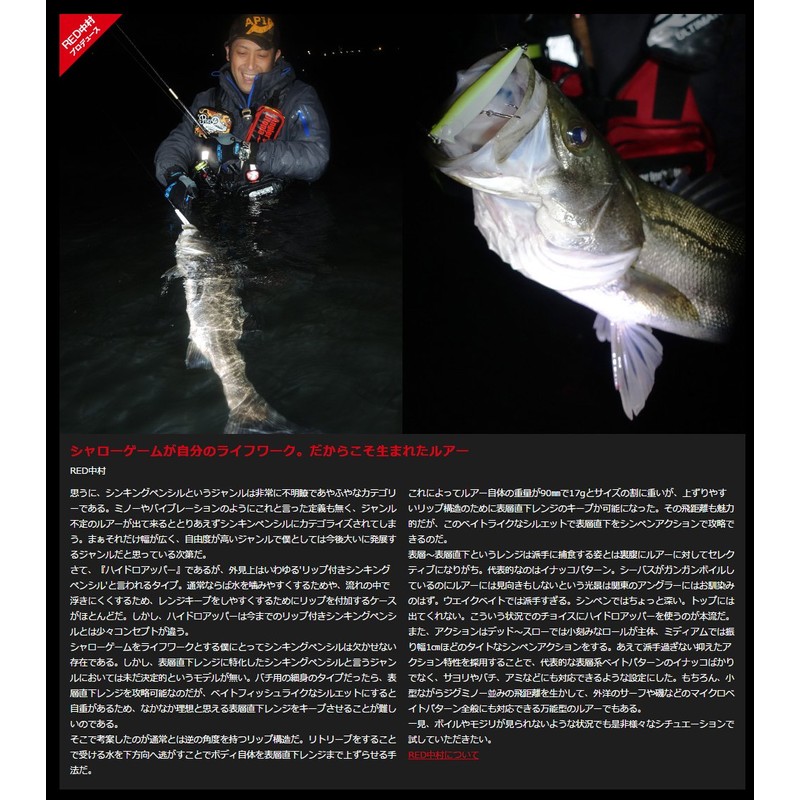 Apia Hydro Upper 90S Lure #12 Matsuo Deluxe