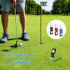 3-Piece Golf Divot Tool Set - Robust Stainless Steel Foldable