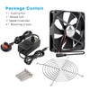 140mm PC Fan 12V 140mm Computer Fan Dual Ball Bearing