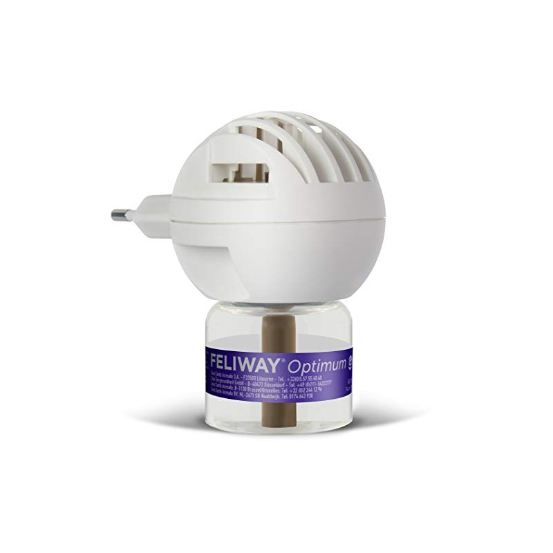 FELIWAY® Optimum Starter Set, Anti-Stress Cat Evaporator for Socket and