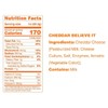 Moon Cheese Cheddar Believe It, 1 Ounce, 12-Pack, Crunchy, Protein-Rich