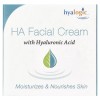 Crema facial HA con ácido hialurónico, sin fragancias, 2 oz
