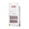 KISS Gel Fantasy Press On Nails, Nail glue included, Temporary