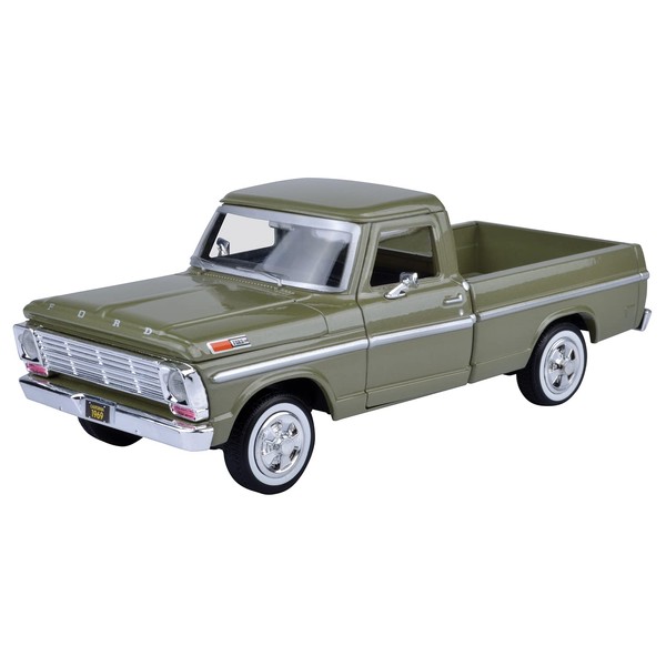 1969 Ford F-100 Pickup, Green - Motormax Premium American 79315