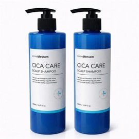 [Wellbeing Warehouse] Some Blossom Large Capacity Cica Care Scalp Shampoo 550ml x 2 / [웰빙창고] 썸블라썸 대용량 시카케어 스칼프 샴푸 550ml 2개