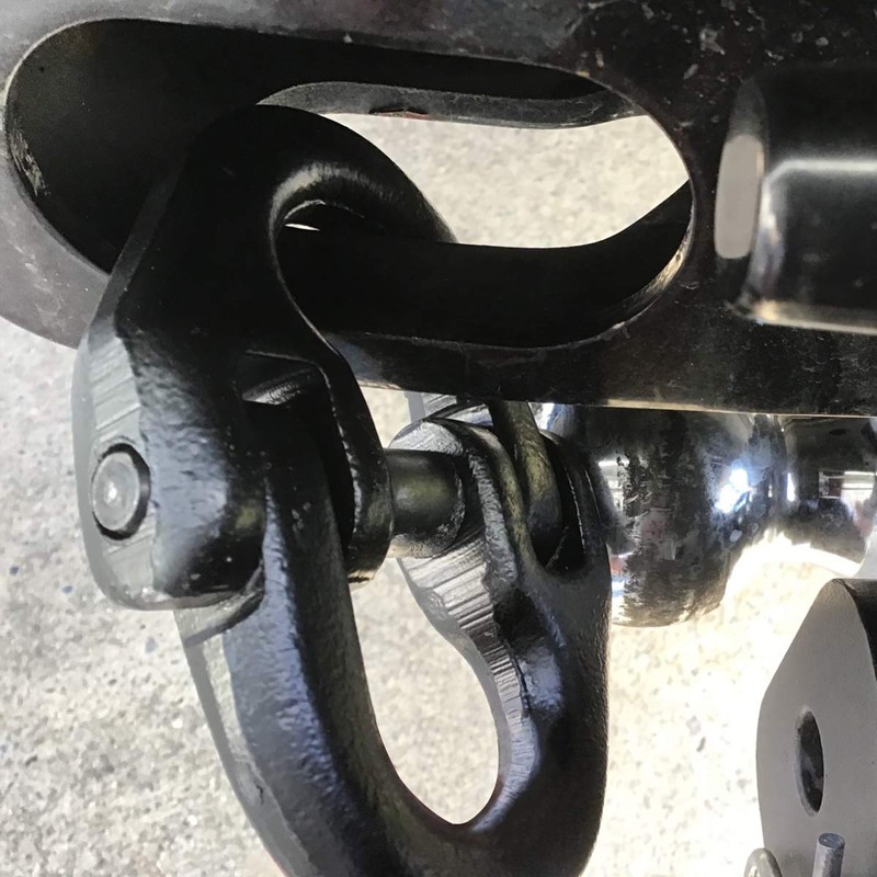 Fivepine 2pc 1/2 inch Tow Hitch Hammer Lock Safety Chain