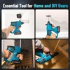 Seesii Cordless Rotary Hammer Drill, Battery Power Hammer with 2x4.0Ah