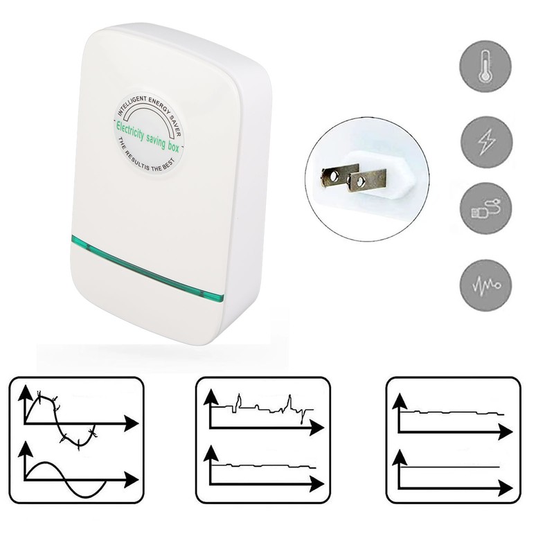 3PCS Energy Saving Device Stop Watt Power Save Electricity Saving