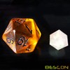 Bescon Amber Jumbo D20 38 mm, Big Size 20 Sides
