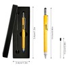 Thyonta 6-in-1 Multifunctional Gift Pen Gift Set Metal Ballpoint Pen