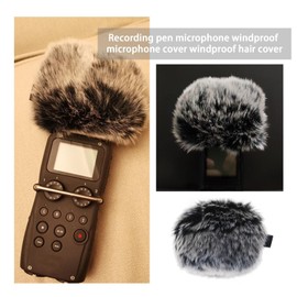 VGOL Furry Microphone Windscreen Muff Compatible with Zoom H5 H6 Portable Digital Recorder Outdoor Mic Wind Cover Shield Microphone Pop Filter