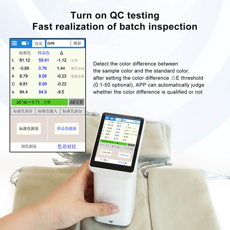 LS172 Digital Colorimeter Portable High Accuracy Color Tester Color Difference