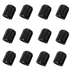 12 Pcs Plastic Air Valve Caps Plastic Road Bike Bicycle Tire Valve Caps Practical and Professional Suitable for Car Bike Truck