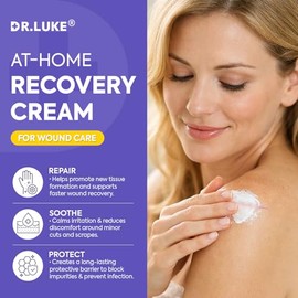 Dr. Luke Manuka Honey Wound Care: Medihoney Wound Gel for Minor Wounds & Skin Repair - Manuka Honey Medical Grade with Allantoin 0.5% & Vitamin E - 2.82 oz (80g), 2 Pack