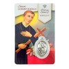 The Healing Saints Silver Toned Saint Gerard Majella Patron of