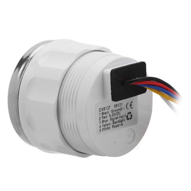 2in Pointer Sewage Gauge 0‑190Ω Signal with Backlight IP67 Waterproof