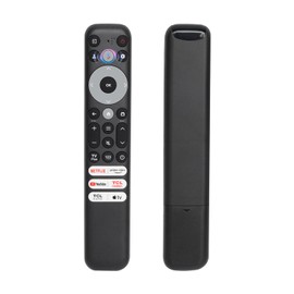 (Pack of 2) RC813 Remote Control, Used for TCL Google TV Remote Control, Comes with 6 Shortcut Keys. Compatible with TCL 4k QLED/UHD/QD-Mini Series Smart TVS (no Voice)