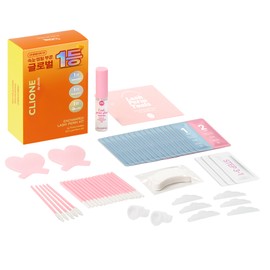 Clione Vegan Self Eyelash Perm Kit 15 servings set / 클리오네 비건 셀프 속눈썹펌 키트 15회분 세트
