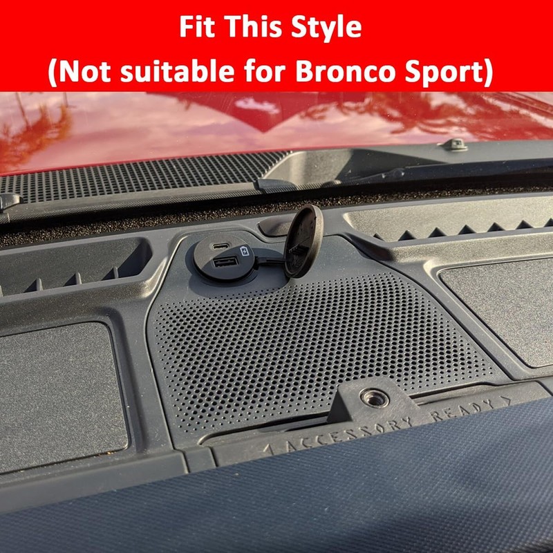 auovo Dash Cover Tray Fit for Ford Bronco Accessories 2026