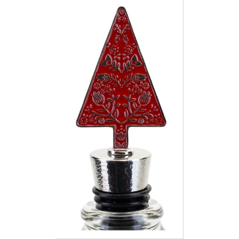 Festive Christmas Wine Stopper, 4 Designs, Reindeer, Xmas Tree, Fox
