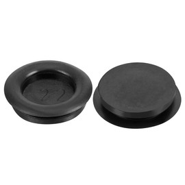 sourcing map Pack of 10 Cable Grommet Rubber Wire Protection Oil Resistant Rubber Plugs Set Rubber Grommets for Cable Wire Electrical Installation Cable Duct Car Boat 22 mm Mounting Diameter Black