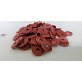 ALL ABOUT RUBBER SBR  RUBBER WASHER 1/16 THK X 1-OD X 1/8 " ID 100 PC PACK FREE SHIPPING