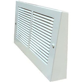Imperial RG0320 2-Inch Projection Baseboard Return Grill, 30 x 8-Inch, White, 1-Pack