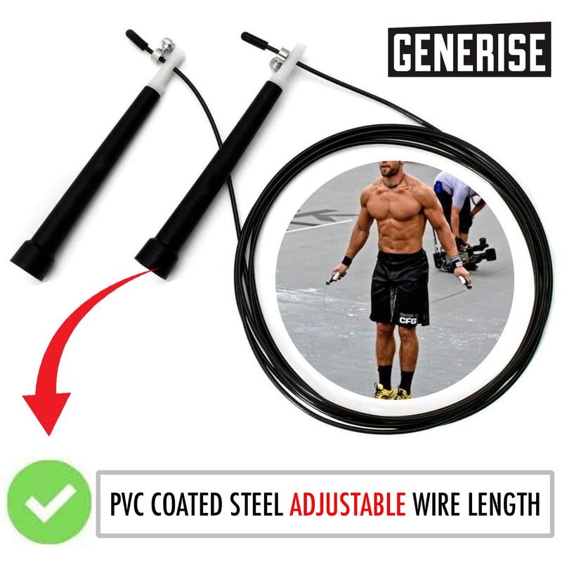 Generise Jump Rope Speed Skipping Rope for Fitness, Boxing, Home