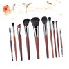 Baluue Sets Professional Makeup Brush Set Wooden Handle Nylon Bristles