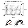BWBWND Cargo Net for Pickup Truck Bed, 4' x 3'