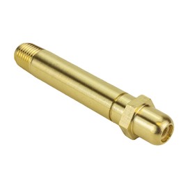 SÜA® - CGA-540 Nipple for Oxygen Regulators - Length: 3-1/2 in Thread Size: 1/4'' NPT - 3000 PSI