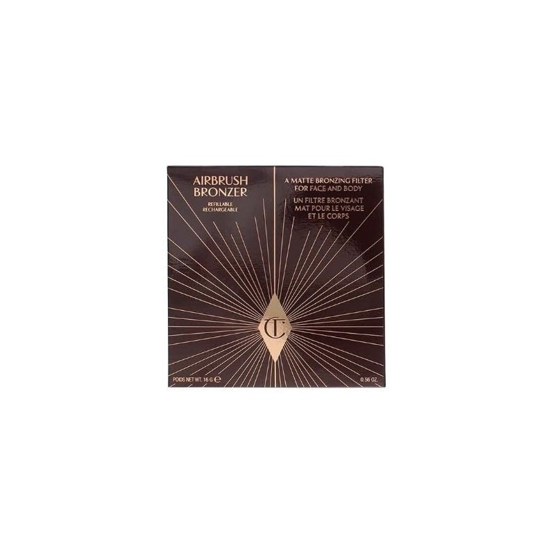Charlotte Tilbury Original Airbrush Bronzer, Matte Tanner for All Skin